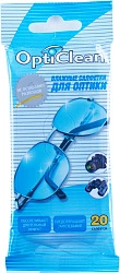 Салфетки влажные "OptiClean" для оптики N20 
