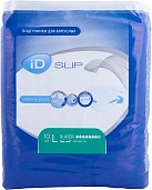 Подгузники iD для взрослых Slip L №10 