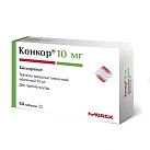 Конкор тб п/плен об 10мг уп конт яч пач N25x2 Нанолек ООО РОС 