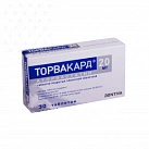 Торвакард табл п/о 20 мг N30 