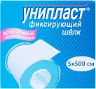 Лейкопластырь "Унипласт" на шелковой основе (фиксирующий) 5*500см №1 