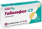 Тадалафил-СЗ тб п/плен об 5мг N14 