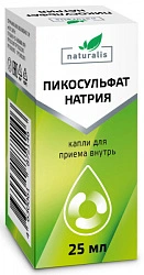 Натуралис Пикосульфат натрия (БАД) капли внутр 25мл N1x1 Мирролла РОС 