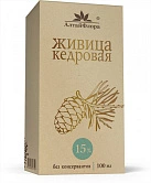 Живица кедровая 15% "Алтайфлора" с прополисом 100мл №1 