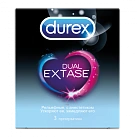Презерватив DUREX dual extase №3 