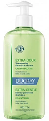 Шампунь "Ducray Extra-Doux" защитный для частого применения без парабенов 400мл №1 
