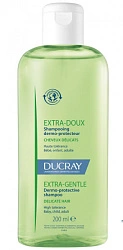 Шампунь "Ducray Extra-Doux" защитный для частого применения без парабенов 200мл №1 