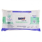 Влажные салфетки "Seni Care" Classic с алоэ вера и аллантоином №68 