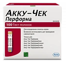 Тест-полоски Акку-чек Перформа №100 