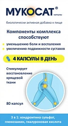 Мукосат капсулы (БАД) 577мг N80 