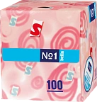 Платки бумажные носовые "Bella" коробка №100 
