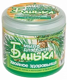 Мыло для бани "Банька" Густое Хвойное здоровьице 450мл N1 