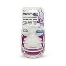 Соска "Mammelan" силиконовая медленный поток с 0 мес N2 