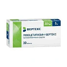 Левоцетиризин тб 5мг №30 Вертекс 