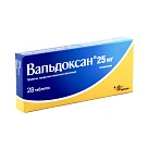 Вальдоксан тб п/о 25мг №28 