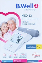 Тонометр MED-53 питание с Micro  USB B.Well №1 