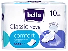 Прокладки "Bella nova komfort classic drainette Air" инд уп N10x1 Белла (ООО) РОС 