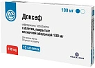 Доксеф тб п/плен об 100мг бл пач карт N10x1 Люпин/АЛКАЛ И/М 