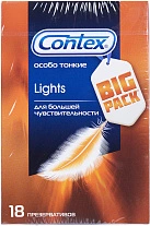 Презерватив "Contex Lights" особо тонкие N18x1 АВК Полифарм ИНВ ТАЙ 