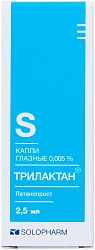 Трилактан капл глаз 0,005% 2,5мл №1 