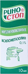Риностоп капли 0,1% 10мл N1 