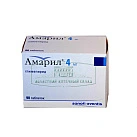 Амарил тб 4мг бл пач карт N15x6 Санофи-Авентис ИТА 