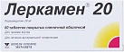 Леркамен тб п/о 20мг №60 