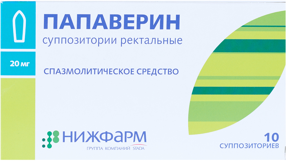 Папаверин группа. Папаверина г/х 20мг. №10 супп. /Нижфарм/. Папаверина суппозитории ректальные 20 мг 10 шт. Нижфарм. Свечи с папаверином stada.