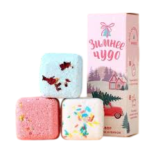  Набор бурлящих кубиков Ural Lab "Зимнее чудо" N1 