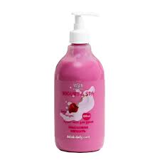  Крем-гель для душа Yogurt & Spa Изысканнная мягкость вишня+йогурт 650мл N1 