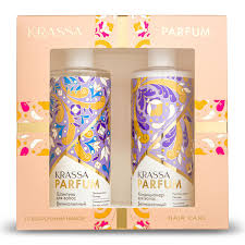  Набор Krassa Parfum Великолепный бархат (шампунь+кондиционер) N1 