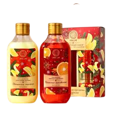  Набор Ural Lab "Волшебные ароматы" (гель для душа тыква 300мл и пена для ванны эль 300мл) N1 