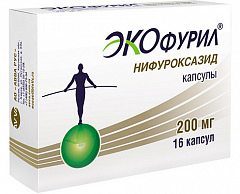  Экофурил капс 200мг N16 