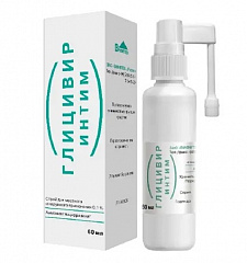 Глицивир интим спрей 0.1% 60мл N1 