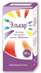 Элькар р-р 300мг/мл 50мл №1*1 