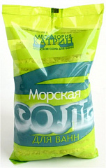  Соль для ванн "Морская" Мелкокристаллическая 1000г N1 