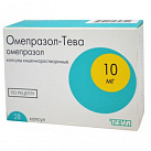 Омепразол-Тева капс 10мг N28 