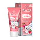 Зубная паста "Tiswell " реминерал. с наногидрокс.без фтора дет.со вкусом клубники со сливками 1+ 60г N1x1 Юнилевер Русь РОС 