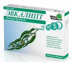  Эвкалипт Натур Продукт (БАД) пастилки 2.5г N12 