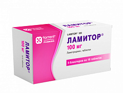  Ламитор тб 100мг N50 