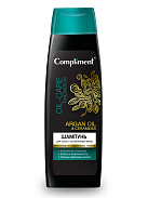 Шампунь для сухих и ослабленных волос "Compliment" Argan Oil & Ceramides 400мл фл N1x1 Тимекс Про РОС 