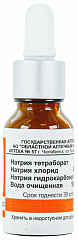  Натрия тетраборат 0,1+натрия гидрокарбонат 0,1+натрия хлорид 0,05+вода очищ 10,0 р-р N1 