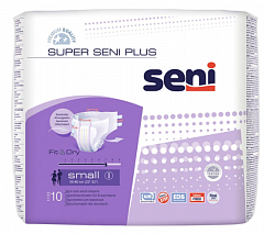  Подгузники Super Seni Air Plus 55-80см S N10 