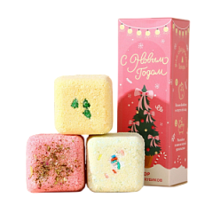  Набор бурлящих кубиков Ural Lab "С Новым годом" N1 