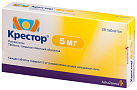Крестор тб 5 мг N28 