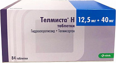  Телмиста Н тб 12.5мг+40мг N84 