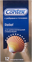  Презерватив "Contex Relief" N12 