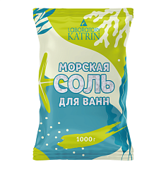 Соль для ванн "Морская" 1000г N1 