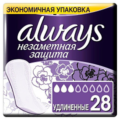  Прокладки гигиенические "Always" Незаметная защита удлиненные Single Duo N28 