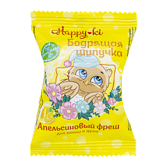  Средство для ванн шипучее Хеппики "Бодрящая шипучка" 40г N1 